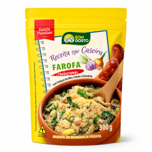 Farofa Tradicional Bom Gosto 300 g