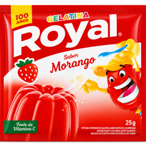 Gelatina Morango Royal 25g